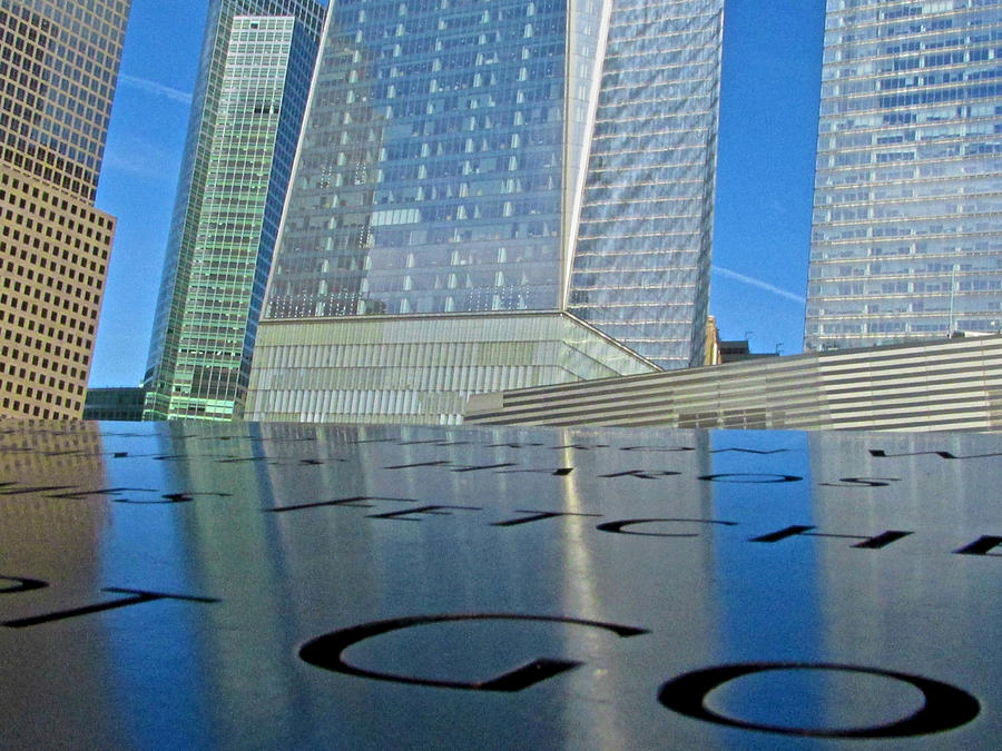 Trade Center Reflections #1 Photograph by Steven Lapkin