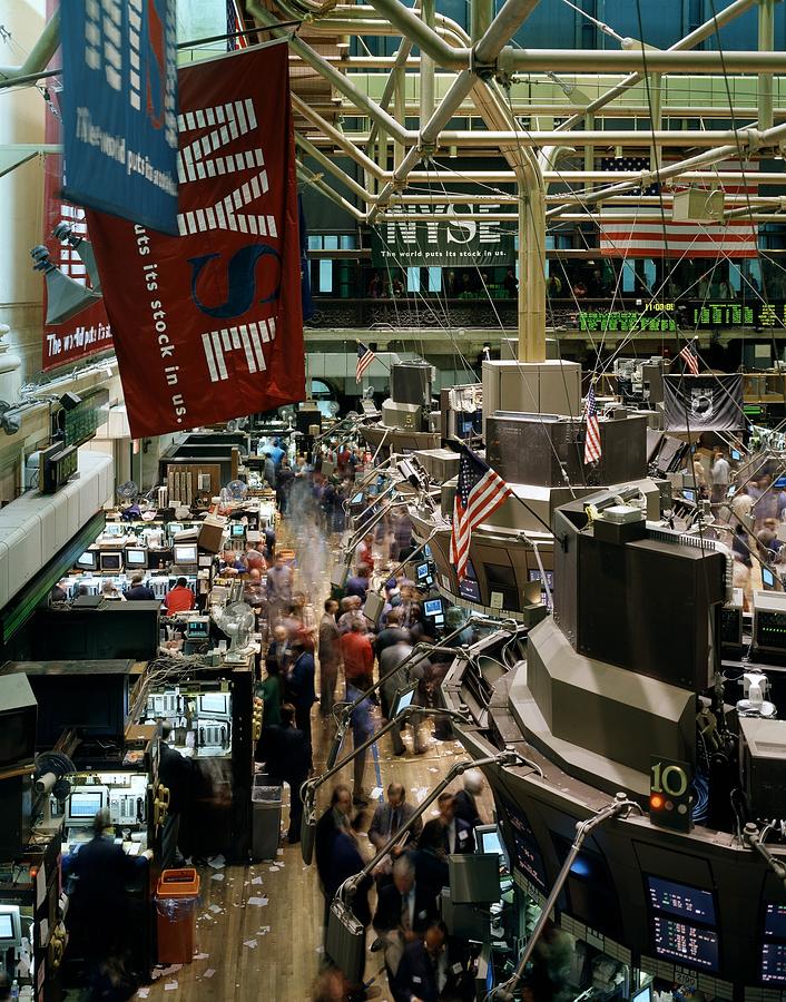 Trading Floor Of The New York Stock #1 Photograph by Everett Trading Floor Of The New York Stock #1 Photograph by Everett