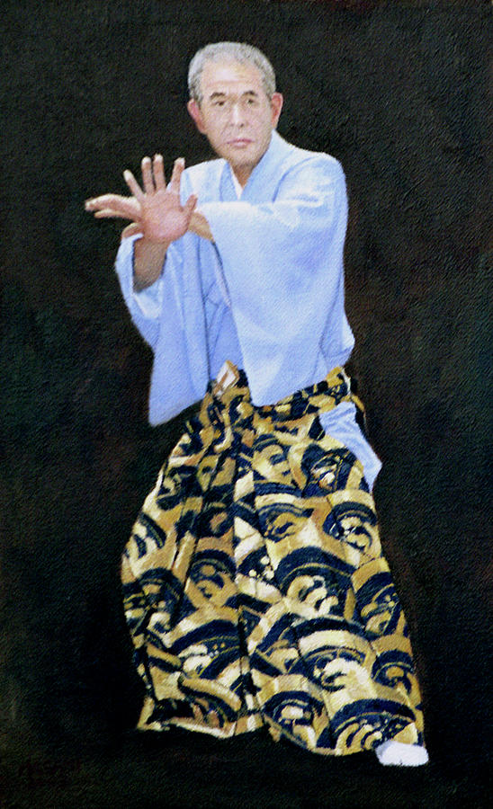 Traditional Japanese Dancer #1 Painting by Masami Iida