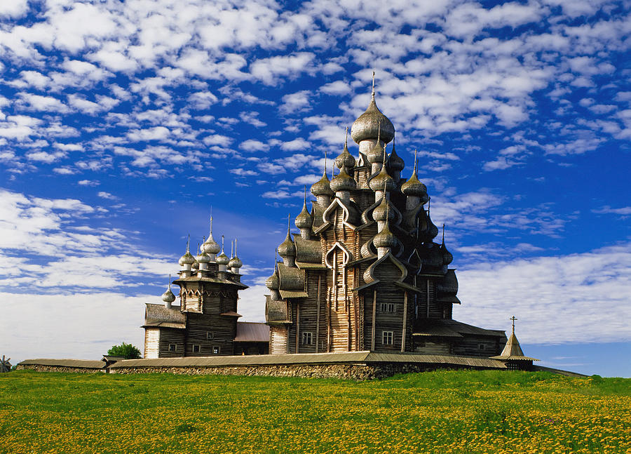 Architecture Photograph - Transfiguration Cathedral On Kizhi #1 by Axiom Photographic