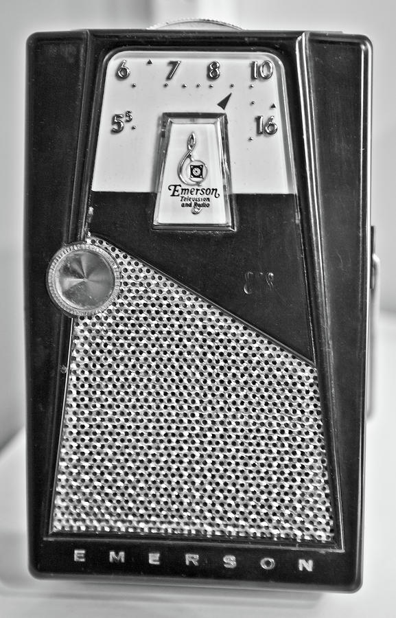 Transistor Radio Blown Up Photograph by Matthew Bamberg
