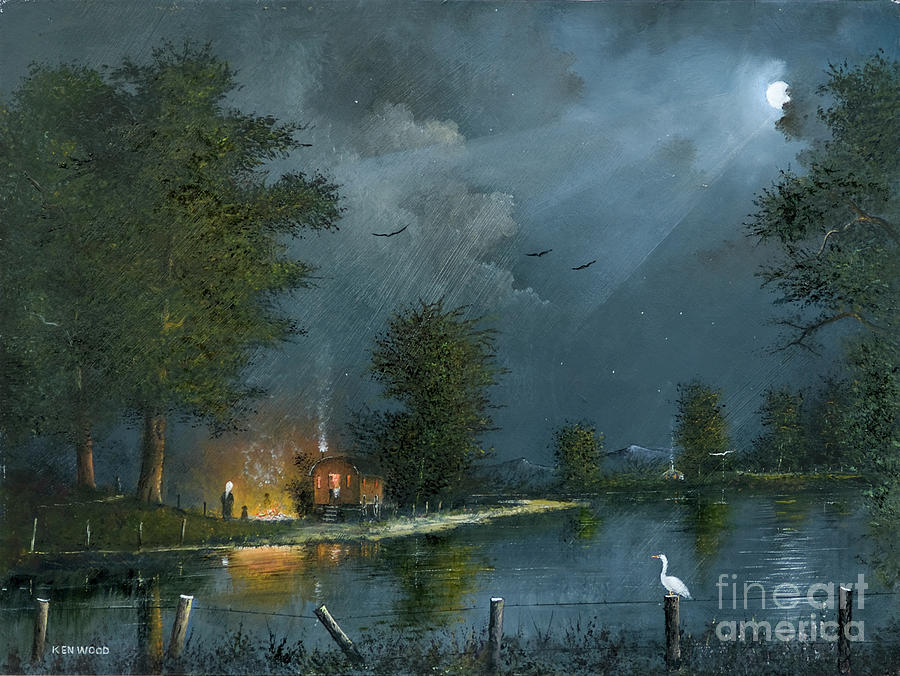 Travelers Rest Painting by Ken Wood
