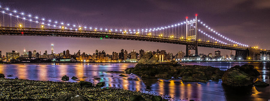 New York City Photograph - Triboro Bridge #1 by Peter J DeJesus
