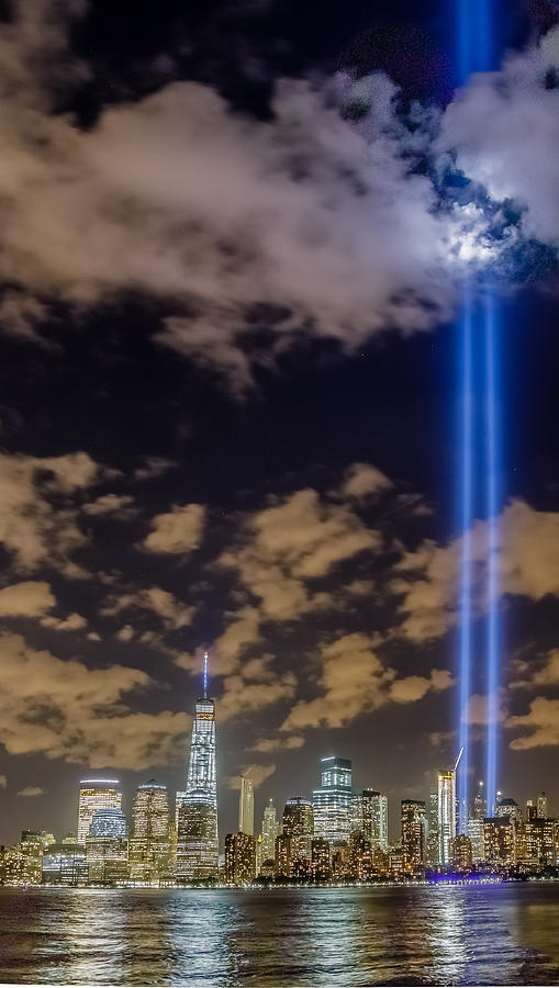 Tribute of Light, September 11, 2015 #1 Photograph by SAURAVphoto Online Store