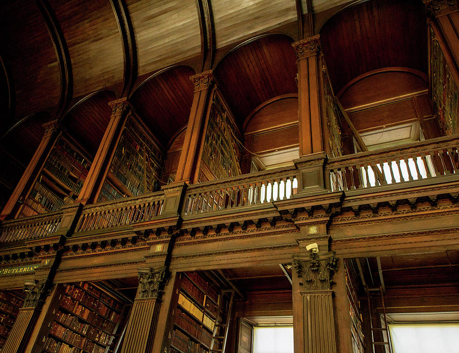 Library Photograph - Trinity College Library #2 by Mike Shaw