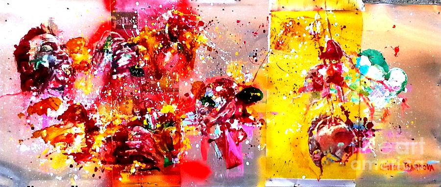 Jazz Painting - Trio #1 by Massimo Chioccia