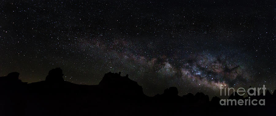Trona Pinnacles Milky Way #2 Photograph by Mark Jackson