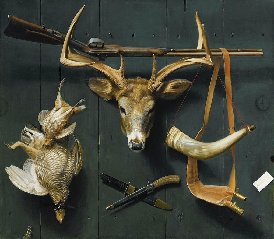 Bird Painting - Trophies of the Hunt #2 by Alexander Pope