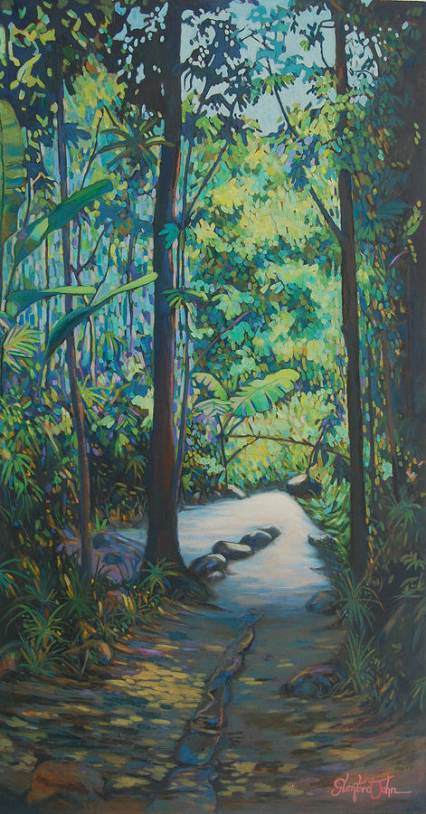 Tropical Bliss #1 Painting by Glenford John