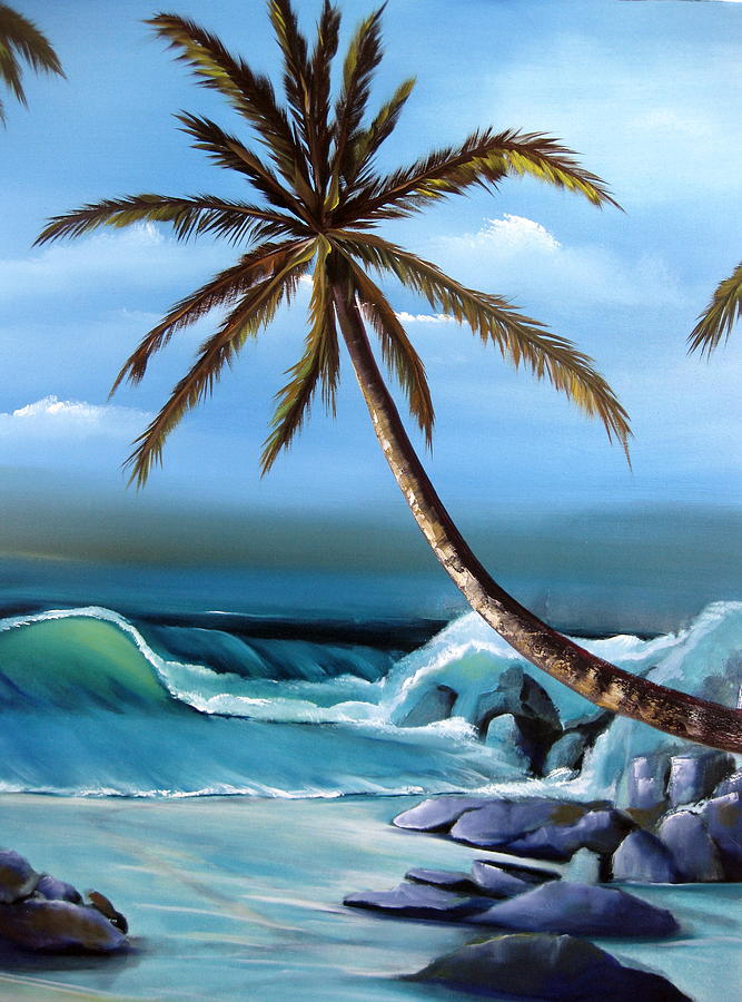 Paradise Painting - Tropical moment #1 by Jeff Hunter