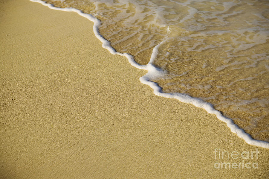 Tropical Sandy Beach #1 Photograph by Dana Edmunds - Printscapes