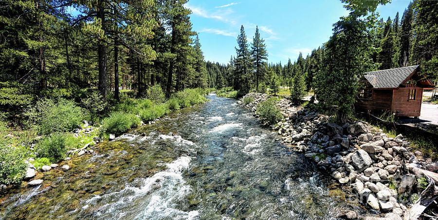 Truckee River in Tahoe City Photograph by Joe Lach