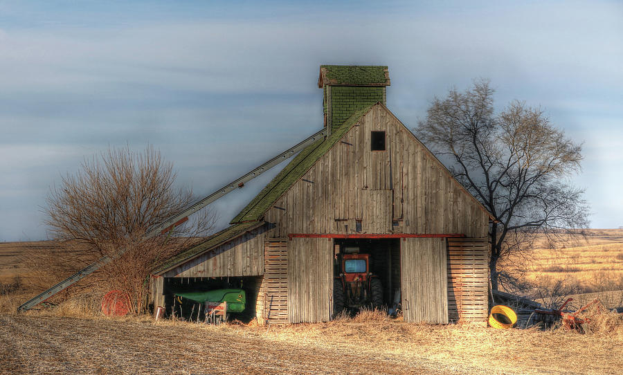 Tucked  Away in Rural Iowa Photograph by J Laughlin