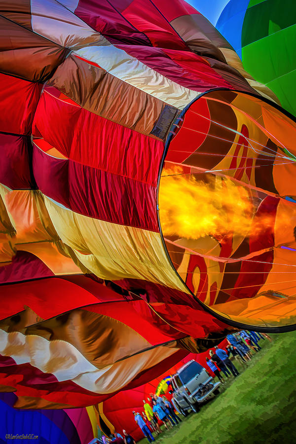 Metamora Hot Air Balloon Festival Photograph by LeeAnn McLaneGoetz