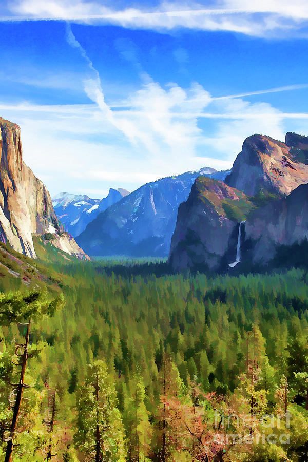 Tunnel View Yosemite National Park  #2 Photograph by Chuck Kuhn