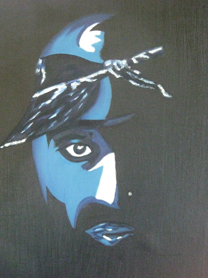 Tupac Painting - Tupac #1 by James Dolan