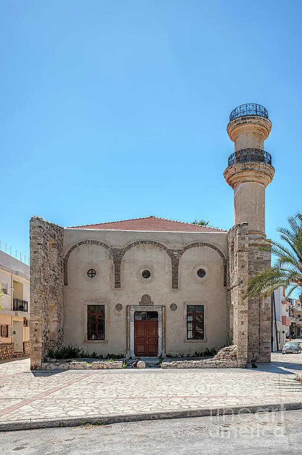 Turkish Mosque in Lerapetra #1 Photograph by Antony McAulay