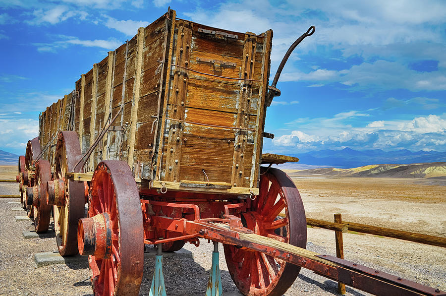 Death Valley Twenty Mule Team Wagon Photograph by Kyle Hanson