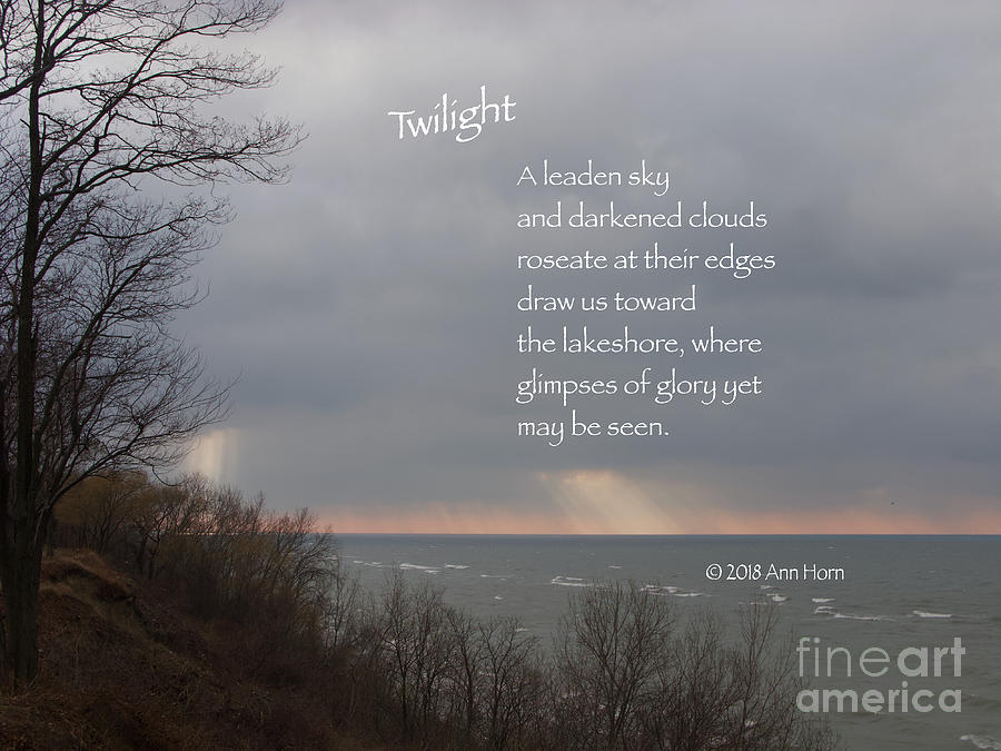 Twilight #1 Photograph by Ann Horn