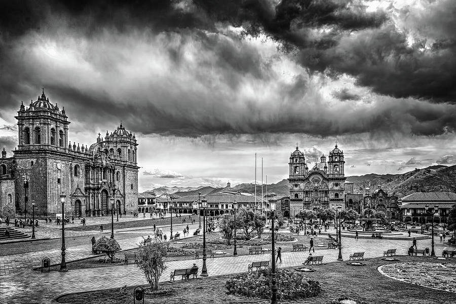 Clouds over Cusco Photograph by Maria Coulson