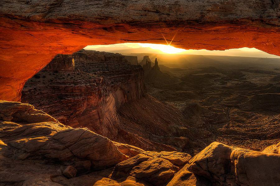 Canyonlands National Park Photograph - Underglow  #1 by Ryan Smith