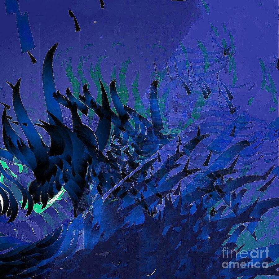 Underwater #2 Digital Art by Cooky Goldblatt