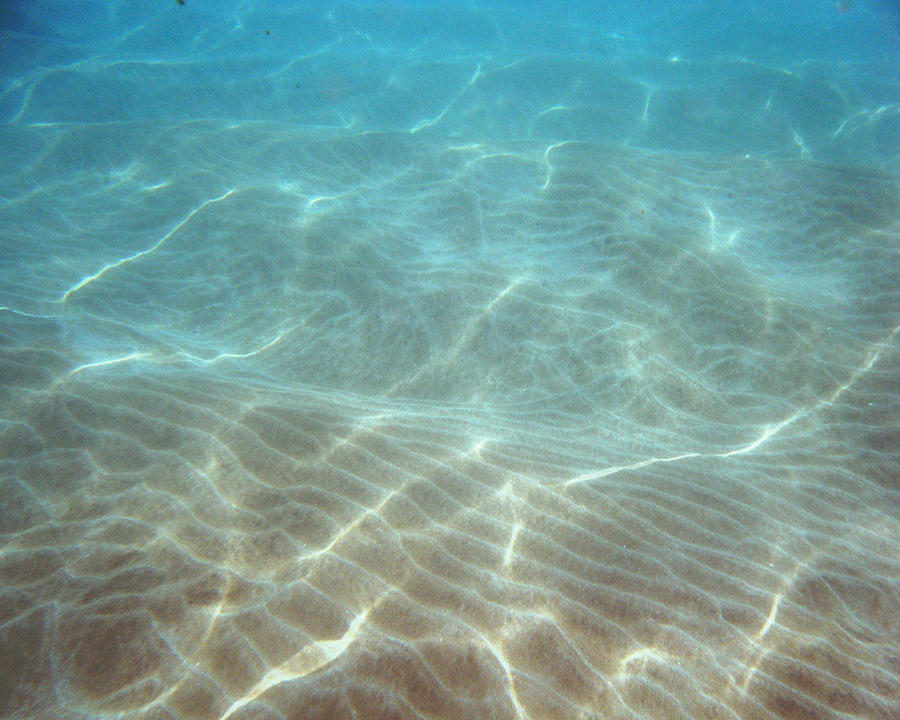 Underwater Desert 1 Painting by Angie Hamlin - Fine Art America