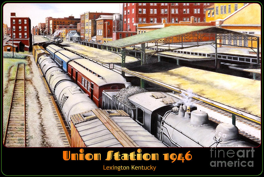Union Station #2 Drawing by David Neace