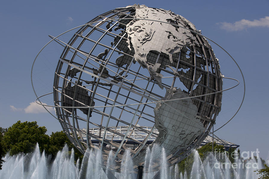 Unisphere - Fushing Meadows Corona Park - Queens - New York #1 Photograph  by Anthony Totah - Pixels