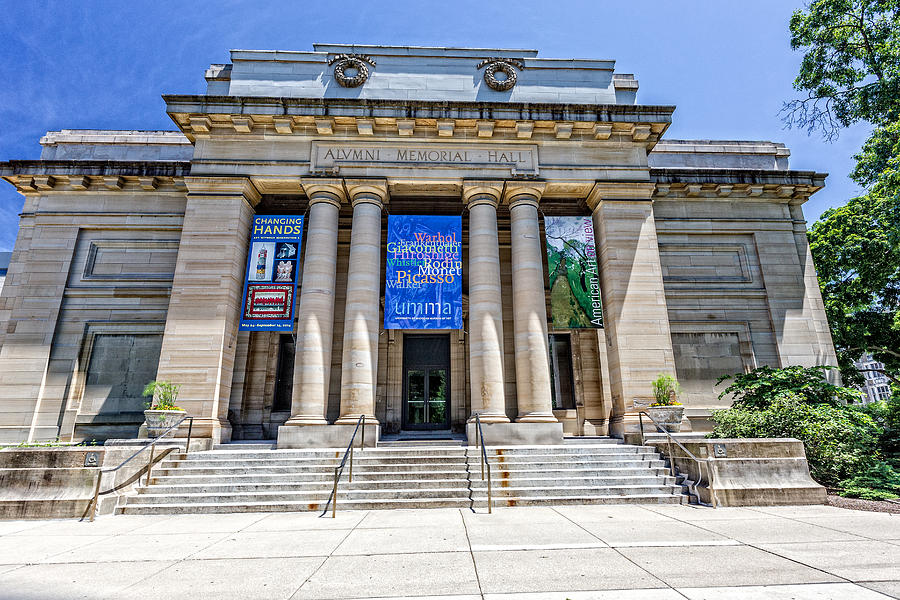 University of Michigan art museum Photograph by Cindy Lindow