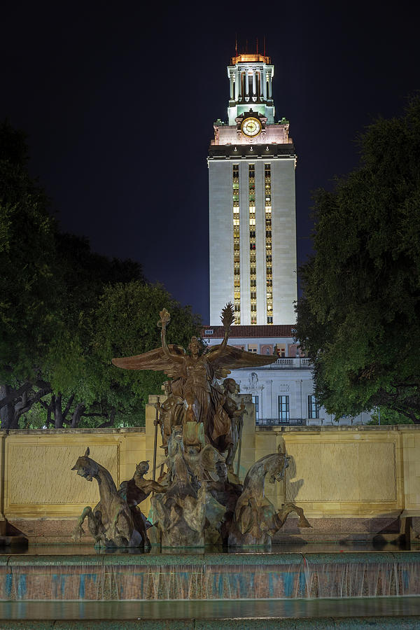 University of Texas Tower #1 Photograph by Tim Stanley
