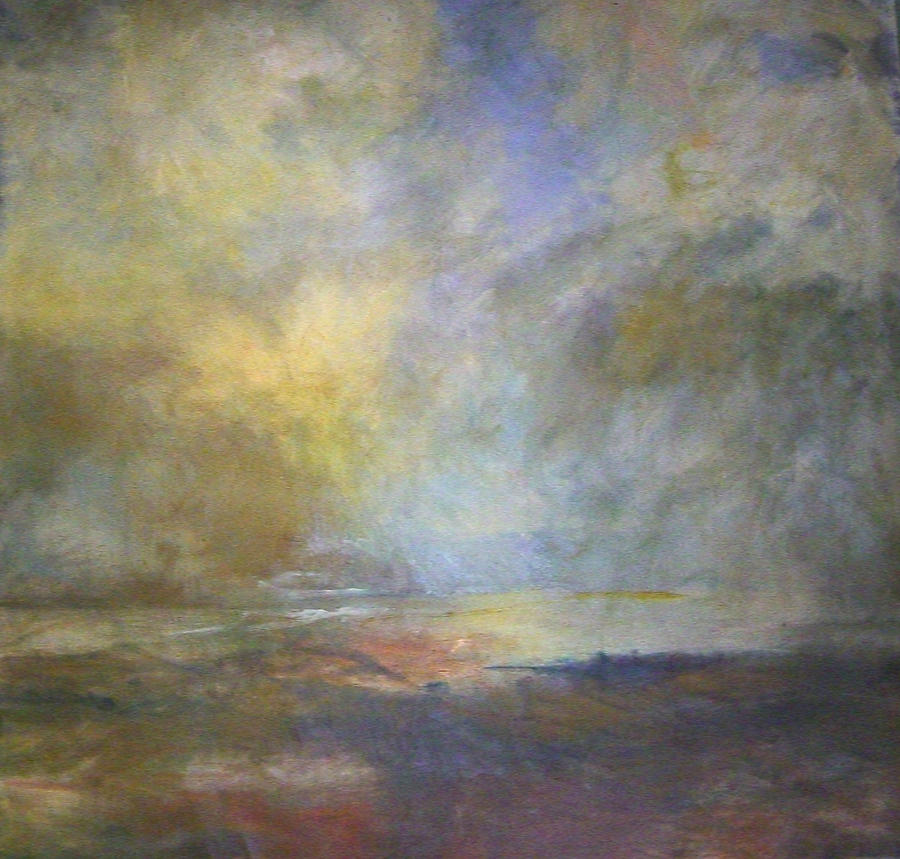 Landscape Painting - Untitled 1 by Marilyn Muller Landscape Painting - Untitled 1 by Marilyn Muller