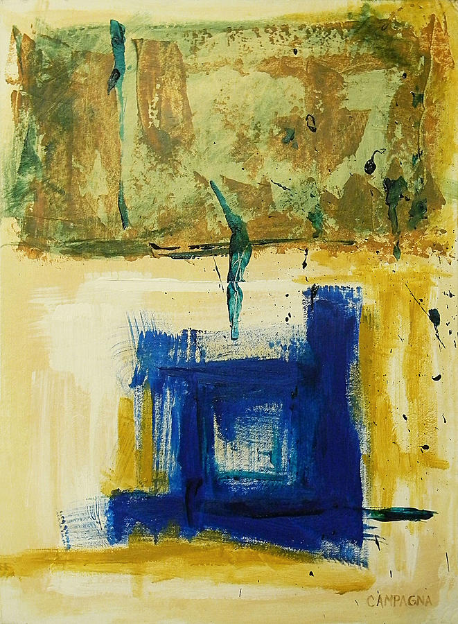 Acrylic Painting - Untitled #1 by Teddy Campagna