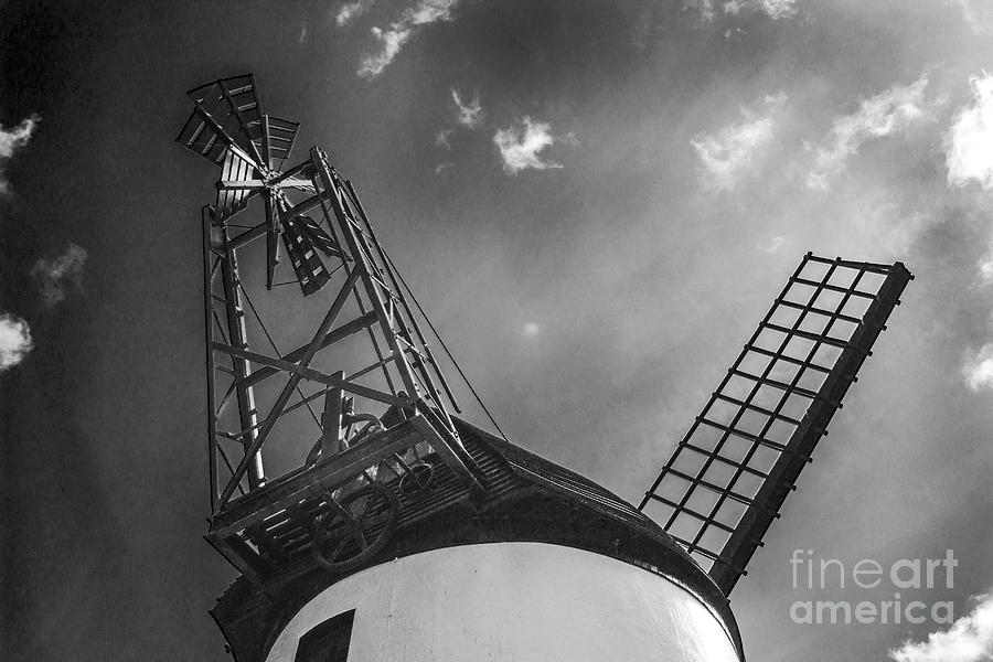 Unusual View of Windmill - St Annes - England Photograph by Doc Braham