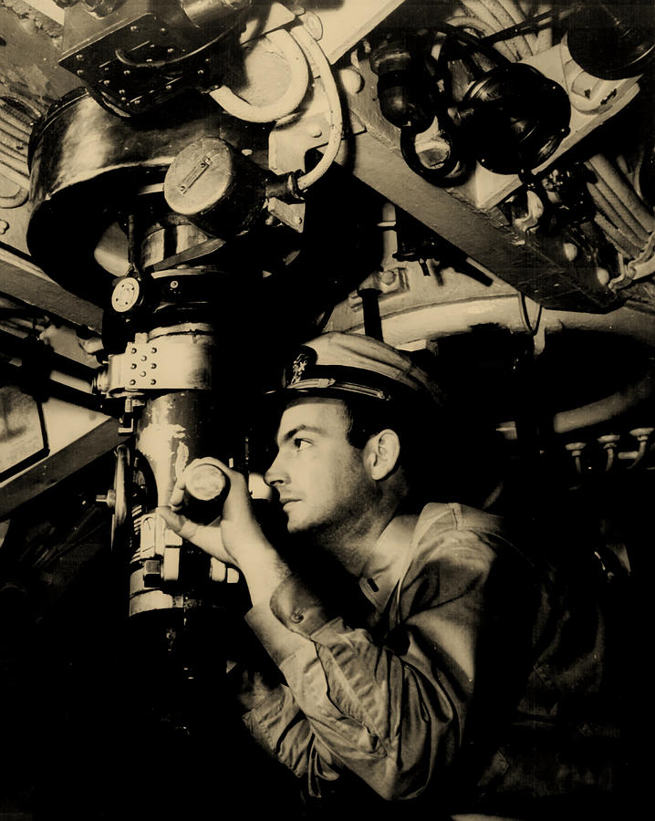 Up Movie Photograph - Up Periscope 1942 #1 by Mountain Dreams