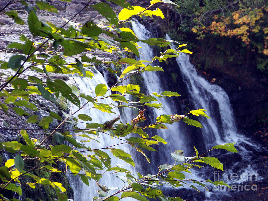 Upper Rock Creek Falls #1 Photograph by Charles Robinson