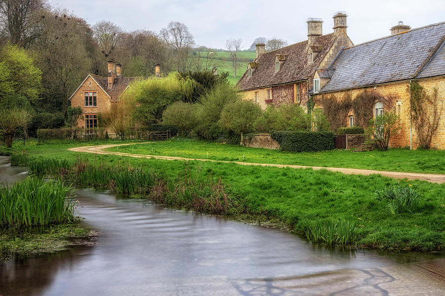 Cottage Photograph - Upper Slaughter - Cotswolds #1 by Joana Kruse