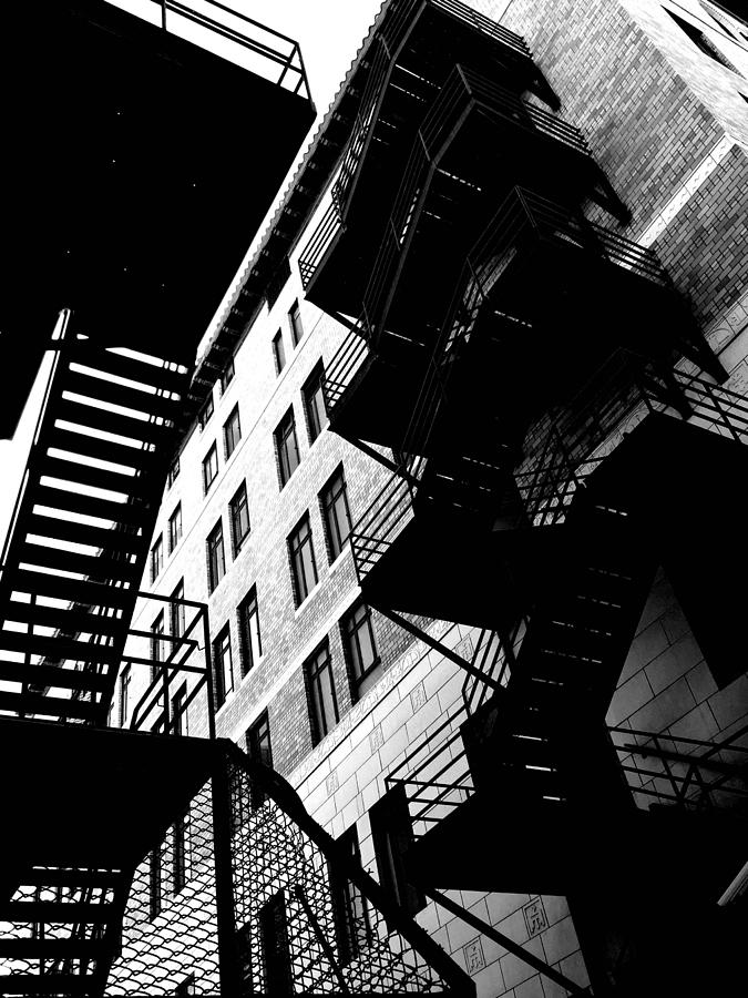 Upstairs Downstairs #2 Photograph by Mark David Gerson
