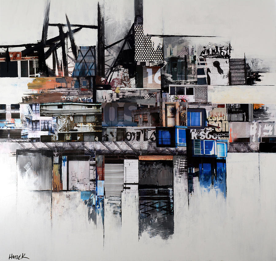 Urban Street Mixed Media By James Hudek