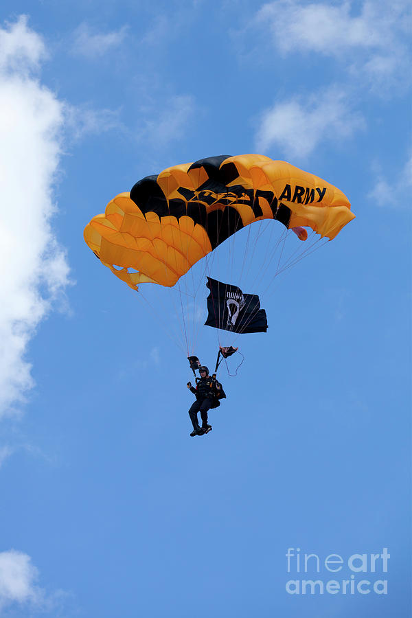 US Army Golden Knights #1 Photograph by Anthony Totah