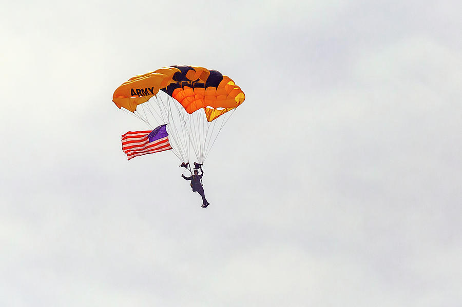 US Army Golden Knights #1 Photograph by Jack R Perry