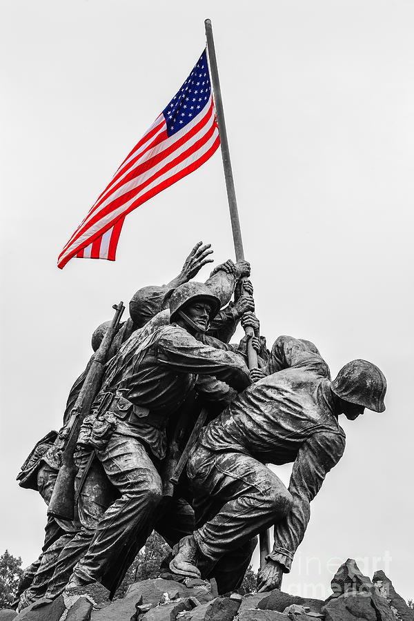 US Marine Corps War Memorial #3 Photograph by Henk Meijer Photography