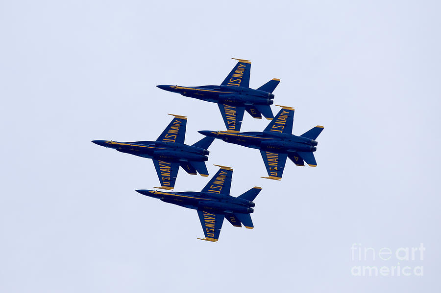US NAVY Blue Angels #1 Photograph by Anthony Totah