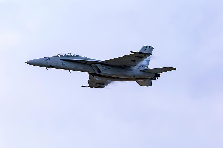 US Navy F-18 Super Hornet #1 Photograph by Jack R Perry