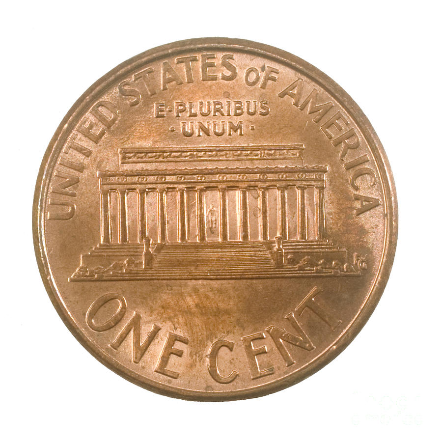 US one penny coin one cent #1 Photograph by Ilan Rosen