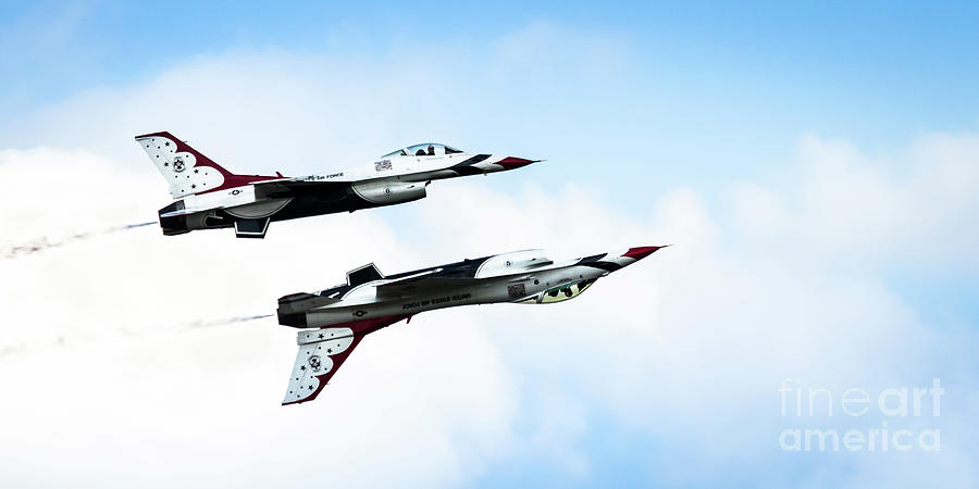 USAF Thunderbirds #3 Photograph by Lawrence Burry