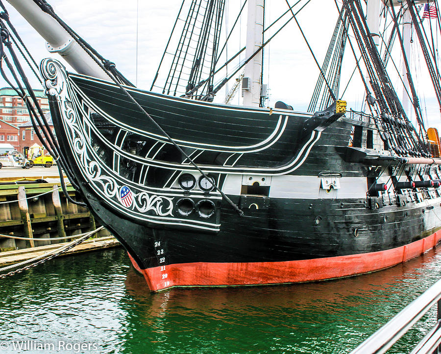 Uss Constitution Photograph By William E Rogers 