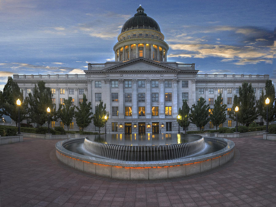 Utah State Capitol Building #1 Photograph by Douglas Pulsipher