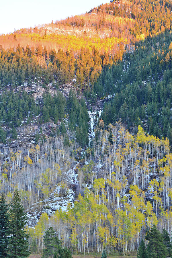 Vail Fall Sunset #1 Photograph by Ray Mathis