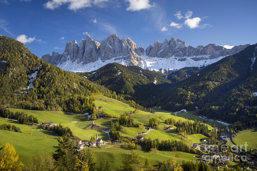 Val di Funes - Dolomites Italy II Photograph by Brian Jannsen